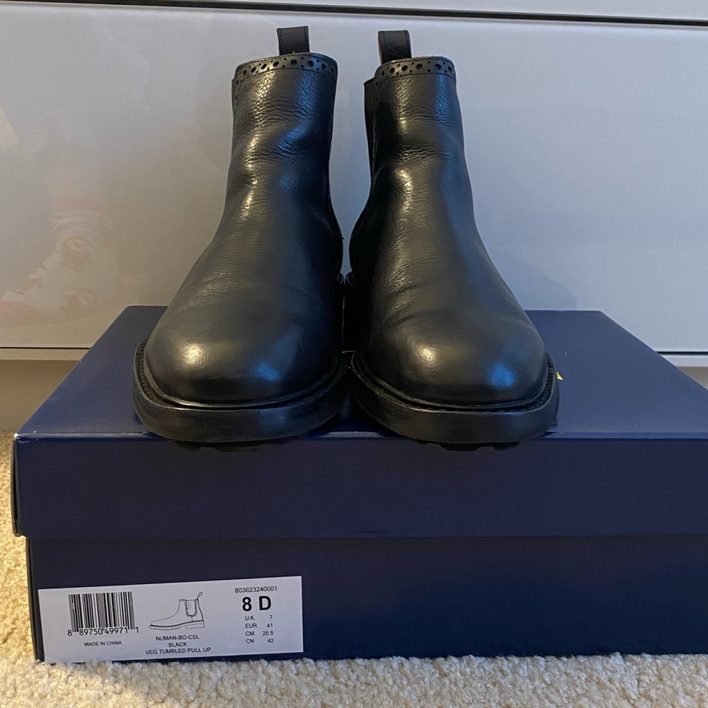 Leather Pull Up Boots